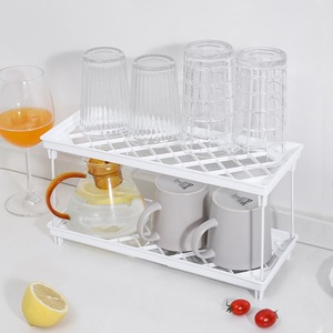 Foldable Storage Rack Bathroom <b>Shelf</b> Kitchen Desktop Cosmetic Organizer Multi Layer Space Saving Utility Holder Stand - Product Image 5