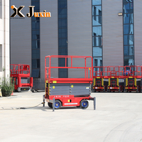 Kolay Bakımlı Mobil Yükseltilmiş 10 Metre 15 Metre Kaldırma Platformu Elektrikli Makaslı Havadan Çalışma Platformu Hareketli Kaldırma Platformu