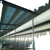 Tuyaux flexibles en tissu ignifuge pour climatisation, types de ventilateurs à bas prix, 10m, diamètre 500mm, pour usage en entrepôt