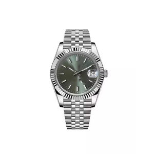 Nouvelle montre mécanique sportive avec cadran romain, design vert radis, multifonction, bracelet en acier, pour homme, NH35 - Product Image 3