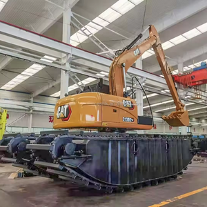 รถขุดสะเทินน้ำสะเทินบกที่ใช้ใน CAT320CL 313d เรือขุดด้วยถังลอยทั้งสองด้าน - Product Image 2