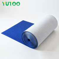 Membrane de découplage YUTOO personnalisable en couleur et épaisseur, en PVC, écologique, pour câble chauffant de sol 230V