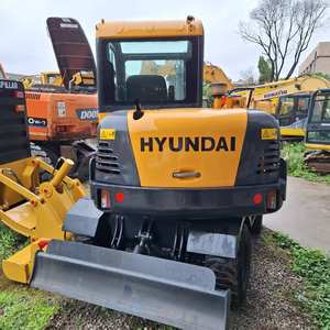 Stock disponible usado Hyundai HW60 excavadora Corea rendimiento fiable oruga tipo Motor de núcleo para la venta - Product Image 6