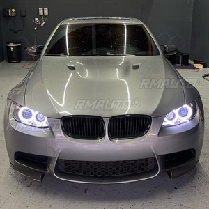 ลิ้นกันชนหน้ารถยนต์ ตัวกระจายลมแบบมุมเอียง สปอยเลอร์ป้องกัน สำหรับ BMW ซีรีส์ 3 E90 E91 E92 E93 M3 ปี 2006-2013 อุปกรณ์ตกแต่งรถยนต์ - Product Image 6