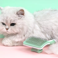 Rodin Essential Peigne et brosse de toilettage écologique pour animaux de compagnie pour chiens chats petits animaux