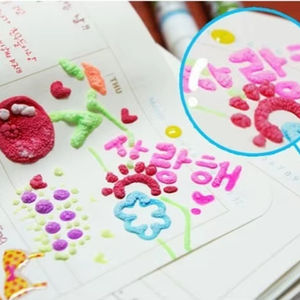 Stylo à bulles d'impression 3D, <span class=keywords><strong>dessin</strong></span> au <span class=keywords><strong>popcorn</strong></span> pour enfants, bricolage, effet d'expansion de coton nuage, outil de <span class=keywords><strong>dessin</strong></span> créatif pour enfants - Product Image 2