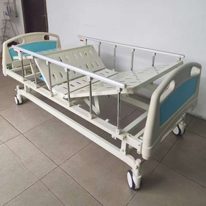 Lit médical Kang Zhi Xing 2120x970x500mm à double manivelle manuelle pour patients, personnes âgées, usage domestique - Product Image 2