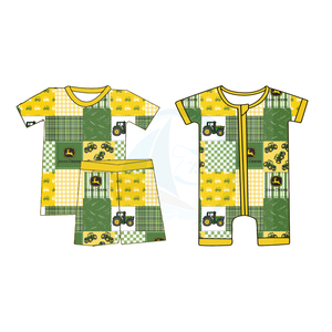 Kotak Misteri Pakaian Anak Bambu Motif Campur  Blind Box Kejutan  Set Pakaian Bayi Perempuan - Product Image 2