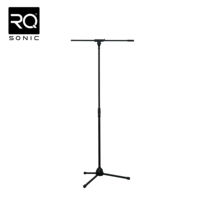 RQSONIC MS146 Nouvelle Arrivée Support de Microphone Sans Fil Robuste de Type Trépied Réglable pour Scène