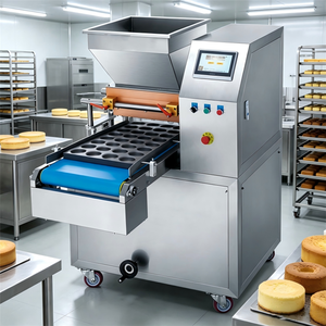 Machine de distribution automatique de pâte à gâteau multifonctionnelle, unité de traitement de gâteaux pour boulangerie commerciale - Product Image 1