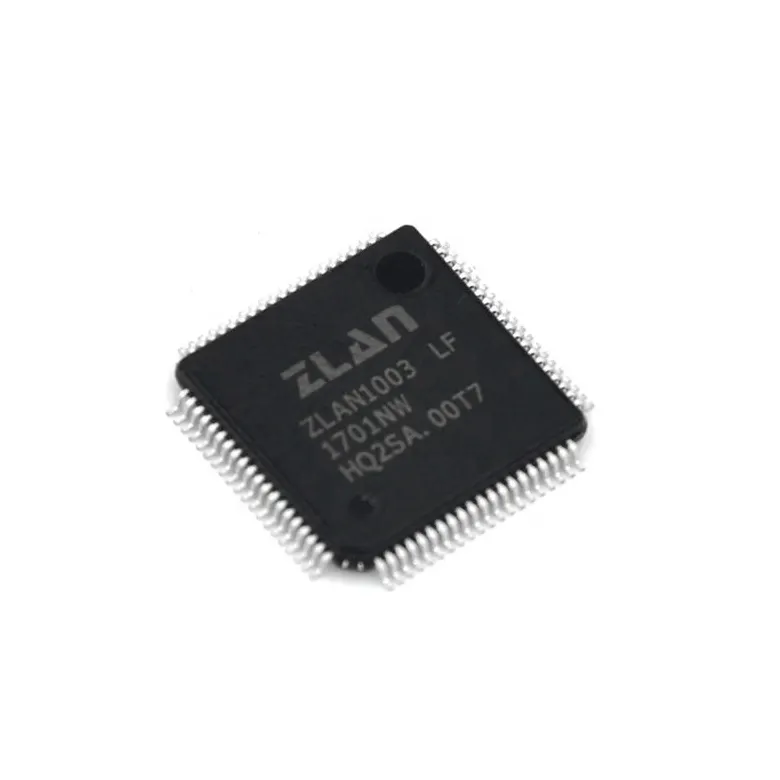 W5500 ZLAN1003 QFP industriale seriale a Ethernet singolo Chip UART a TCP/IP TTL IoT seriale server IC chip