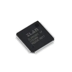 W5500 ZLAN1003 QFP工业串行到以太网单芯片UART到TCP/IP TTL物联网串行服务器集成电路芯片