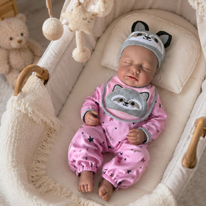 BAkwbwBY Poupée <span class=keywords><strong>Reborn</strong></span> 18 Pouces Silicone Solide Intégral Bébé Réaliste Nouveau Né OEM ODM Usine Grossiste Fournisseur Cadeau - Product Image 1