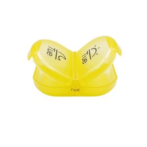 Mini Organizador de Pastillas de 2 Compartimentos, Estuche de Medicamentos de Bolsillo para Pastillas y Vitaminas Diarias, Gran Venta - Product Image 4