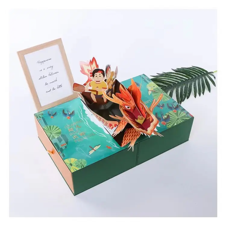 Popular Design High-Quality Paper Gift Box Dragon Boat Festival Zongzi gift packaging Box