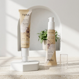 Tube souple cosmétique personnalisé en plastique de 30 ml avec bouchon pompe pour crème BB, crème CC, fond de teint, lotion – Emballage vide - Product Image 5