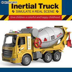 Véhicule de construction à friction personnalisé, camion, jouets enfants avec lumière et son - Product Image 2