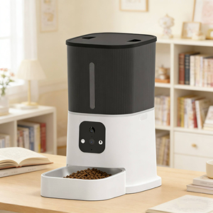 Comedero Automático para Mascotas de Alta Calidad, Suministro de Fábrica, Dispensador de Comida para Gatos - Product Image 1