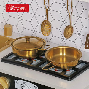 Nouvelle cuisine en bois moderne pour enfants avec cuisinière électronique W10C905D - Product Image 3