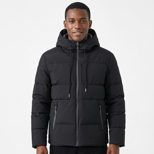 New Men Winter <b>Jacket</b> Coat Hooded Warm Windproof <b>Parkas</b> Mens Thick <b>Parka</b> Casual Outwear - Product Image 2
