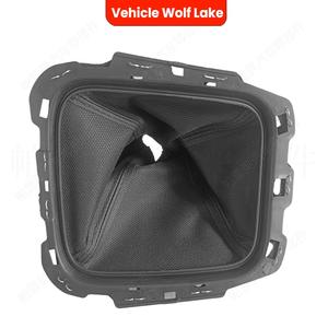 ฝาครอบหัวเกียร์รถยนต์หนังลายวูล์ฟเลค สำหรับโตโยต้า อเวนซิส ปี 2009 เกียร์ธรรมดา ป้องกันหัวเกียร์ - Product Image 2