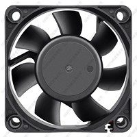 Ventilateur de refroidissement axial sans balais en plastique GDA6025 à roulement à billes DC 5V 12V 24V 48V 60x60x25mm 60mm 6cm pour boîtier de refroidissement CPU 6025