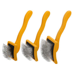 Nouvelle brosse à poils longs en bois pour animaux de compagnie 2024, pour chiens à poils longs, brosse à poils longs pour Golden Doodle, <span class=keywords><strong>Labradoodle</strong></span>, tous les mélanges de Doodle - Product Image 4