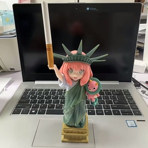 Espion jouer Mimo fait à la main Anime PVC Figure Statue de la liberté mignon jolie fille modèle pour ornement de bureau - Product Image 5