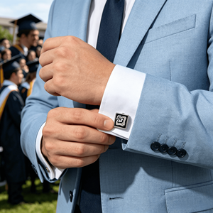 Wholesale Fashion Men's Alloy Cufflinks Business Suit Shirt Cufflinks Gifts for Wedding Anniversary Parties - Product Image 5
