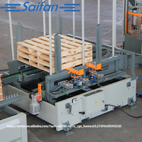 Machine à clouer les palettes en bois semi-automatique Saifan Woodworking Machinery SF9025, moteur 3KW, certifiée CE, 400-500 palettes/8h pour 3 couches
