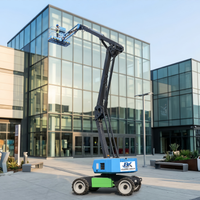 Equipamento Elevatório Aéreo Elétrico Hidráulico Tipo Aranha com Esteiras para Todos os Terrenos
