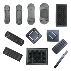 Custom Made <b>Computer</b> Bag Shoulder Pads Rubber Anti Slip Mat Square Plastic Backpack <b>Accessory</b> - Product Image 1