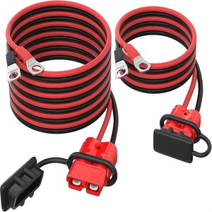 Desconexión rápida de batería RVBOATPAT con cable de cobre de 14 pies y 2AWG para uso en vehículos recreativos y embarcaciones - Product Image 1