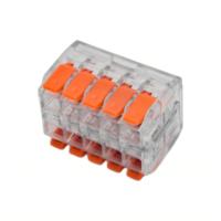 Connecteur de câble compact à levier LT-419, 10 ports, 32A, borne de raccordement à ouverture individuelle pour joint de branchement de câble en cuivre