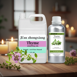 Aceite Esencial de Tomillo Puro y Natural sin Diluir de Grado Cosmético para Aromaterapia, Masajes y Fabricación de Jabones - Product Image 1