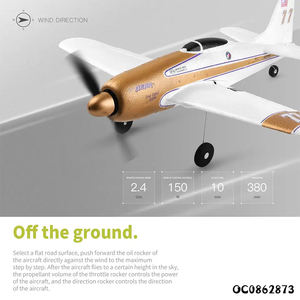 Kit électronique télécommandé grande taille avion rc avion ensemble jouet - Product Image 4