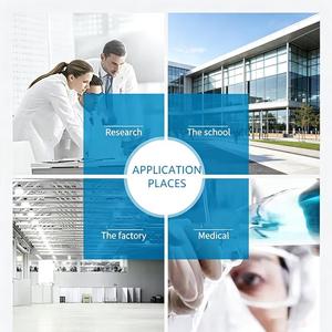 Meubles de laboratoire modulaires, banc de travail en acier et bois, plateau en résine phénolique pour l'enseignement et la recherche universitaires - Product Image 2