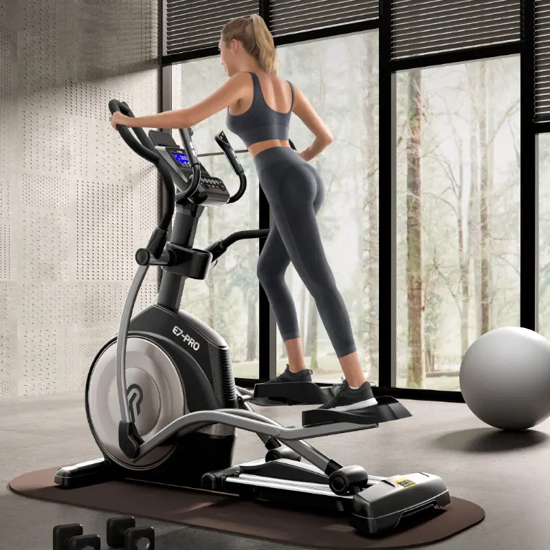 YPOO – machine d'entraînement elliptique magnétique professionnelle de haut niveau, équipement de fitness, entraîneur elliptique, vente en gros