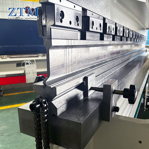 4 + 1軸小型CNCプレスブレーキ50T 2500mm 53T 2500mm板金曲げ機TP10Sシステム油圧スチールベアリング - Product Image 5