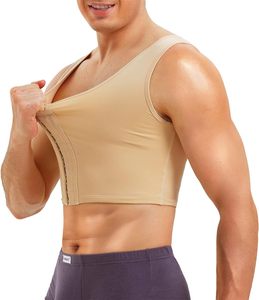 Vêtement Post-Opératoire OEM, Collant de Gynécomastie Respirant, Gilet Amincissant et Hauts de Compression pour Hommes - Product Image 4