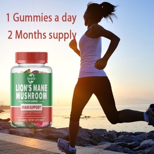Gummies au Lion's Mane, saveur Myrtille & Fraise - Soutient la santé cérébrale, la fonction cognitive, la concentration, la mémoire et l'humeur - Product Image 4