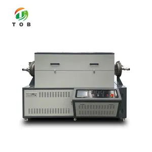 TOB 1100C High Temperature Three Heating Zones Tube Furnace