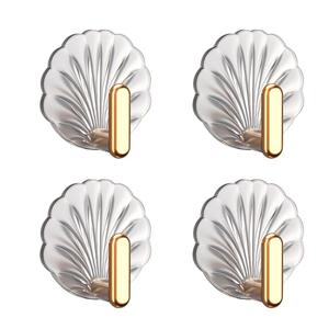 Key Hooks Shaped Eco-Friendly Bathroom Wall Hook <b>Storage</b> Organizer for <b>Clothes</b> Coats Strong Load-Bearing Easy Install - Product Image 3