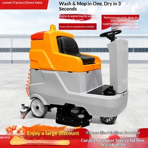 Cleaning Equipment Warehouse Washing Machine Supermarket Sweeping Machine Industrial Washing Machine Driving <b>Suction</b> Mop - Product Image 1