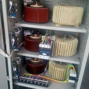 เครื่องปรับแรงดันไฟฟ้าอัตโนมัติเต็มรูปแบบ สามเฟส SVC/TNS-6KVA ทองแดง แรงดันสูง 220V AC - Product Image 5
