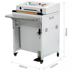 Automatic Scrap Material Sealing Machine Heat <b>Shrink</b> Bag Sealing and Corner Cutting Machine Operated Pneumatic Sealing Machine - Product Image 4
