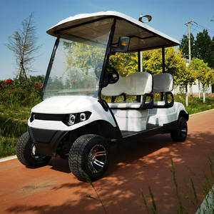 Carrito de golf eléctrico barato y duradero de 4 plazas personalizado con certificación CE - Product Image 2