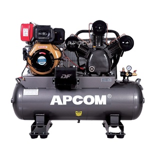 Compresseur d'air à piston à essence APCOM, 5,5 CV/15 CV, réservoir de 50 L/100 L/150 L/200 L/300 L - Product Image 1