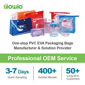 UIOWIO Security Clear Airport Security Bag <span class=keywords><strong>Bolsa</strong></span> de artículos de tocador de cristal impermeable <span class=keywords><strong>Bolsa</strong></span> de líquido de <span class=keywords><strong>aeropuerto</strong></span> <span class=keywords><strong>Bolsa</strong></span> de equipaje esencial de viaje - Product Image 5