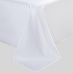 Groothandel 100% Katoen Satijn Wit Beddengoed Laken 300tc King <span class=keywords><strong>Queen</strong></span> <span class=keywords><strong>Size</strong></span> Beddengoed Voor Hotel Dekbedovertrek Flat Lakens Set - Product Image 4